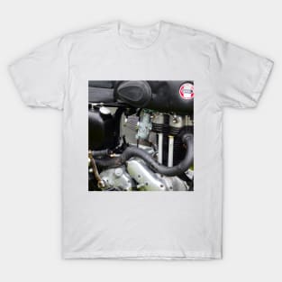 Ariel NG 350 wartime motorbike engine. Classic Motorcycles T-Shirt